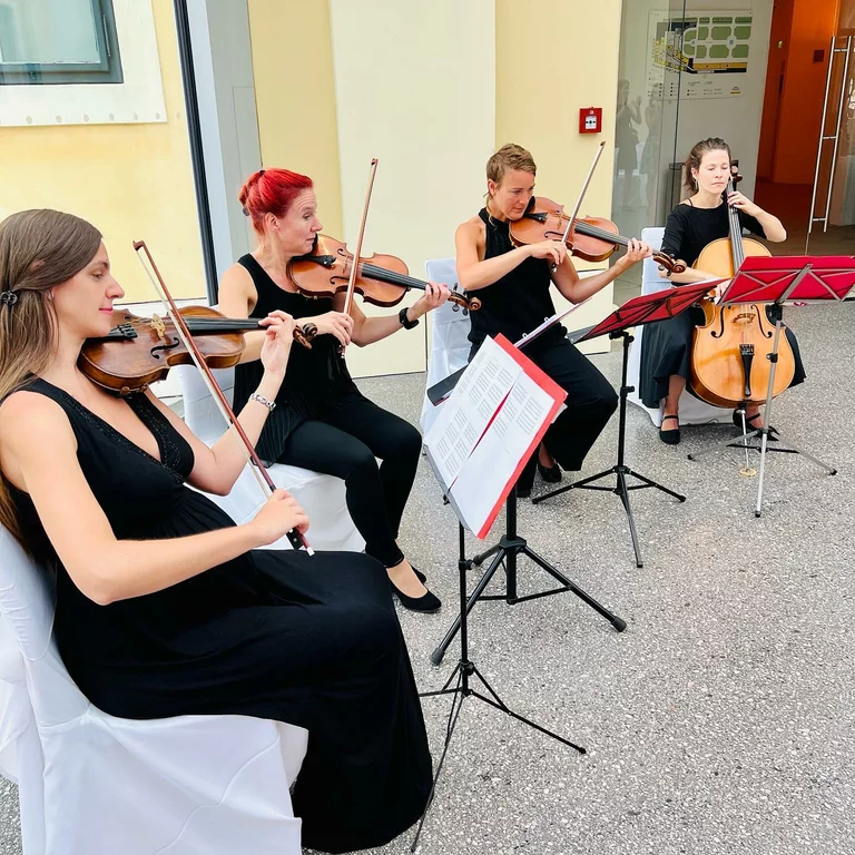 Streichquartett Amore - Trauung in der Hermesvilla