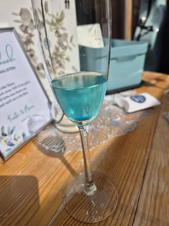 Streichquartett Amore - Sektglas bei Agape